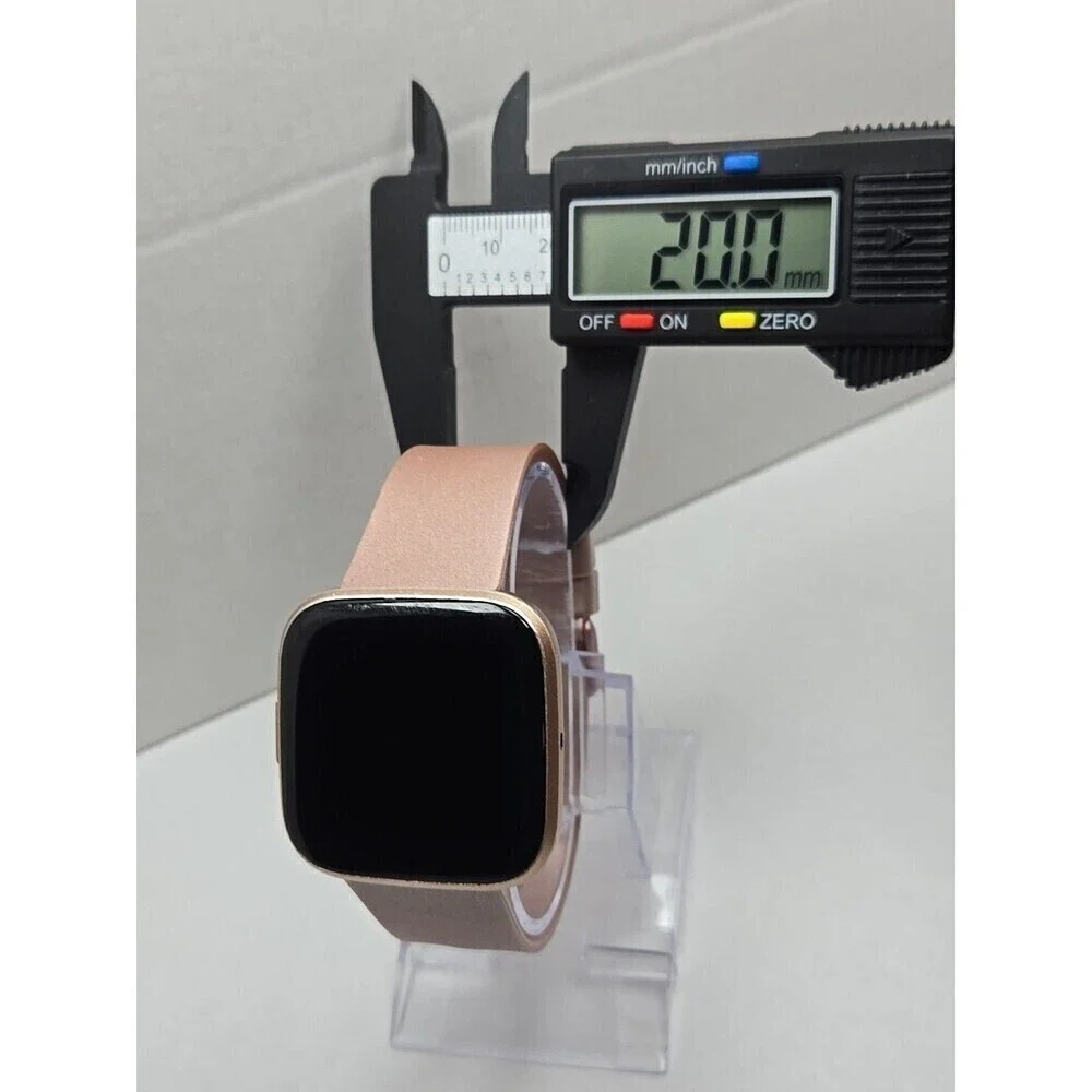 Fitbit Versa 2 Smartwatch Pink 40mm Alexa WR50M Always On Display No Charger